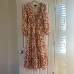 NWT Aqua (Bloomingdale’s private label) maxi dress